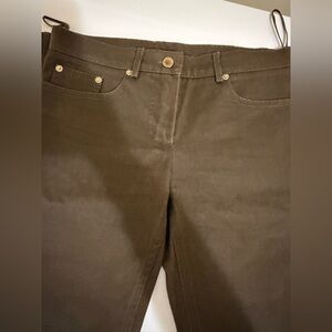 Louis Vuitton Gold Button Brown denim. Vintage men's. Preloved god condition